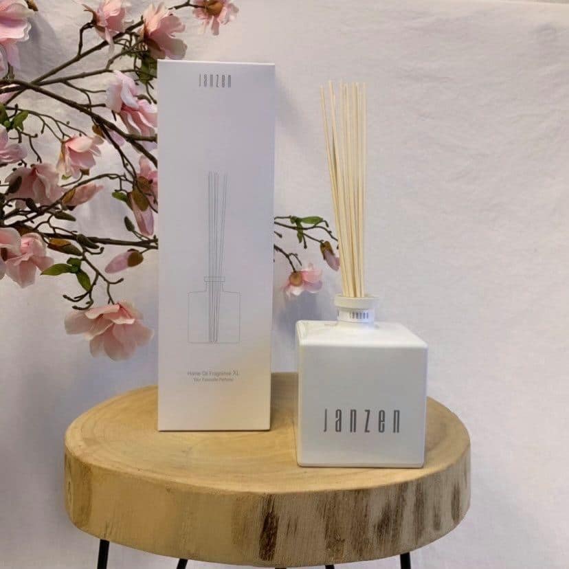 Janzen Home Oil Fragrance XL (Exclusief parfum) Wit Lovely Label