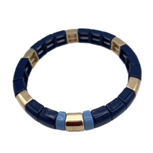 Armband Blauw en Goud