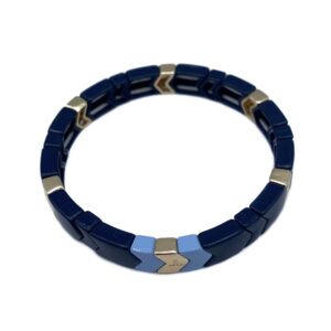 Armband Blauw Goud