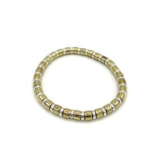 Armband Goud Zilver Rond