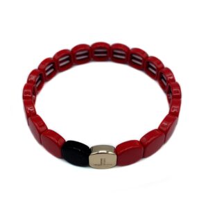 Armband Rood Zwart en Goud