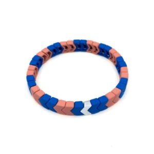 Armband Roze en Blauw