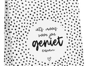 Cadeauzakje 'Iets moois voor jou geniet ervan'