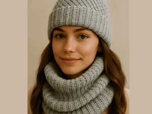 Col Shawl - Grey + Beany