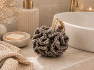 Showerpuff - Grijs