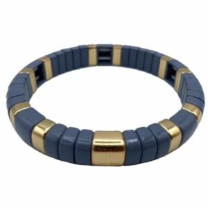 armband grijs goud