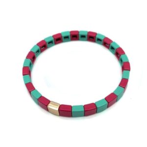 Armband Paars Groen