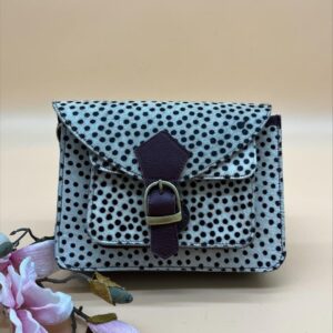 Mini Bag Stip zwart wit