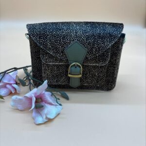 Mini Bag bruin stip