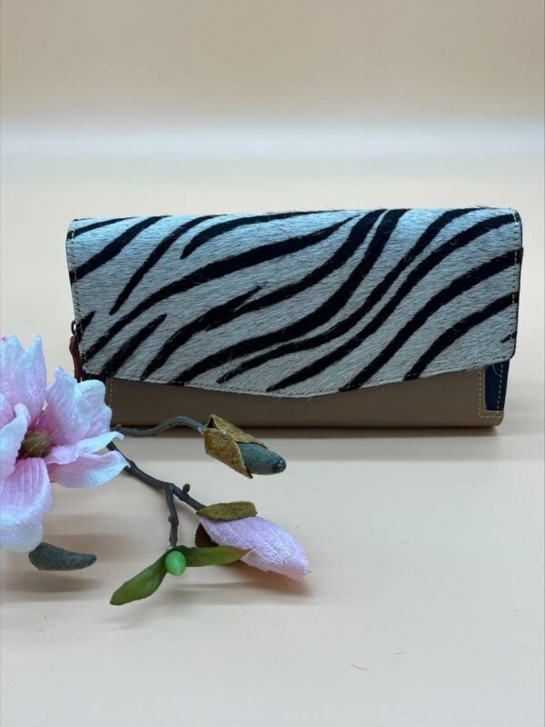 Wallet envelope  zebra