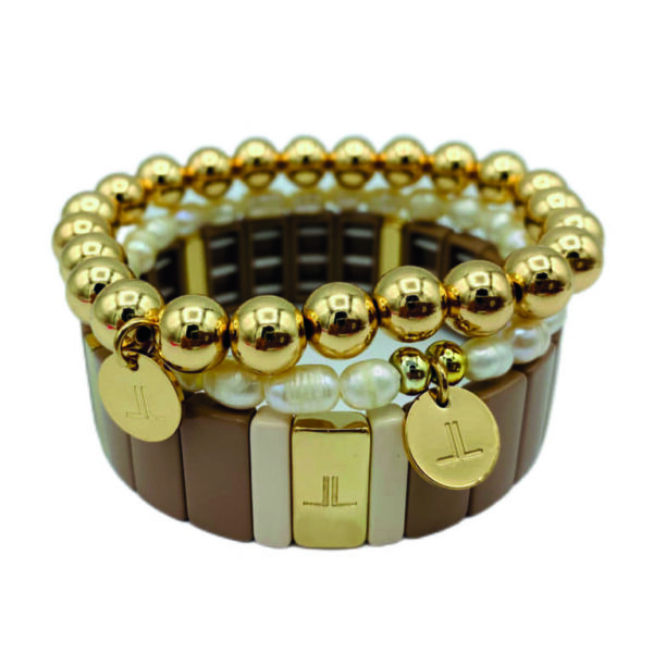 armbanden nude goud