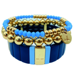 armbande -blue-goud