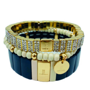 armbanden-antraciet-goud