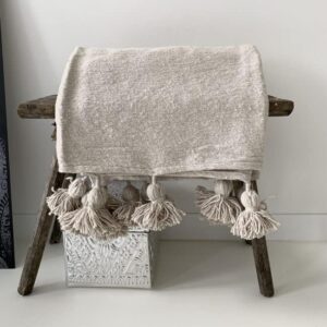 Pompom plaid/ Pompom Deken