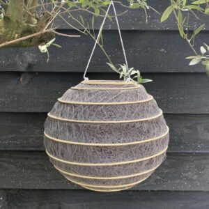 Lampion Antraciet - 35 cm