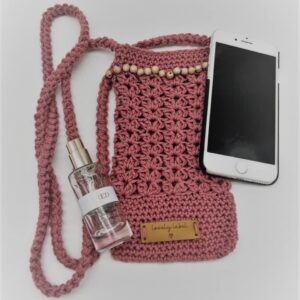 Telefoontasje Old Pink