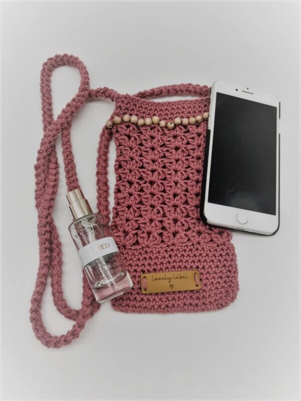 Telefoontasje Old Pink