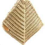 Retro pannenlappen- woestijn beige