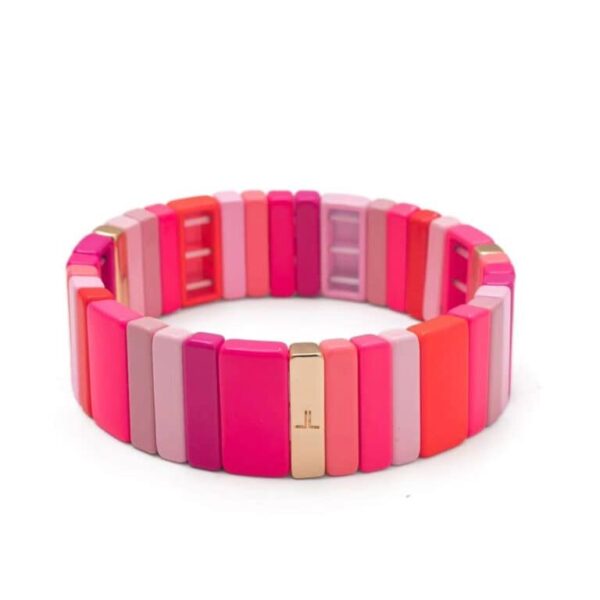Armband happiness of pink