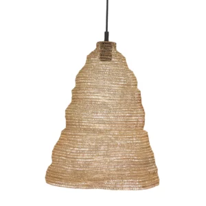 Goud geweven lamp