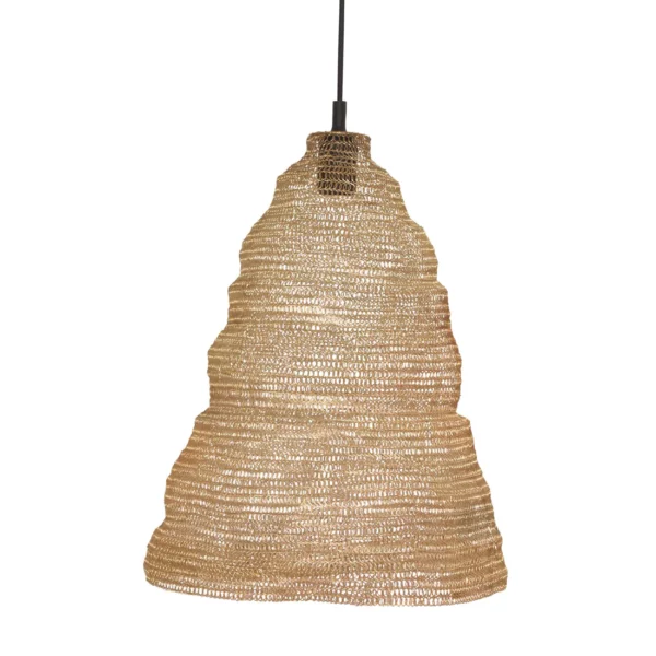 Goud geweven lamp