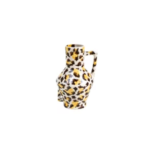 Handgeschilderde vaas 'Leopard' - small