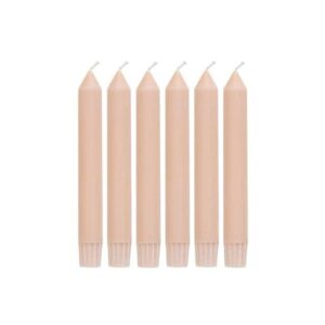 Dinerkaarsen 17 cm Roze