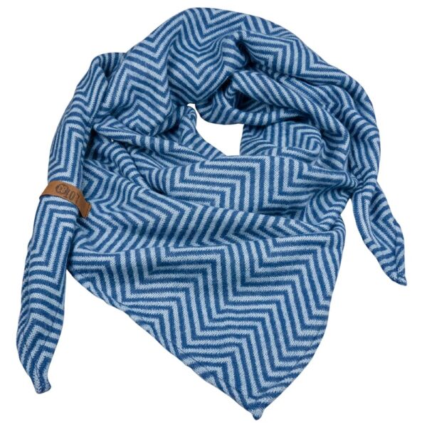 shawl saar blauw