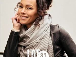 shawl Saar Grey