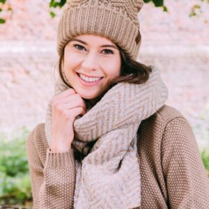 shawl jet beige