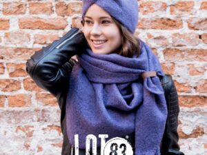 Shawl nina violet