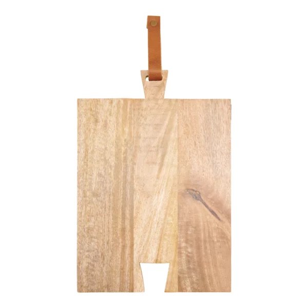 Vierkante borrelplank, hout