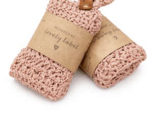 soft pink wasdoekje