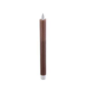 LED tafelkaars rustiek brown