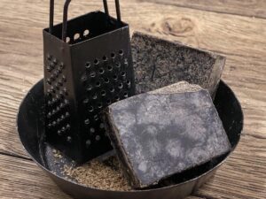 Mini rasp zwart voor amberblokjes