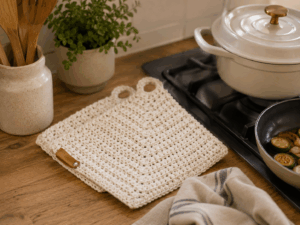 retro pannenlappen warm-ivory