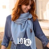 Shawl - Puk Lavendel