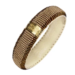 Gouden armband - Beaded bracelet slim