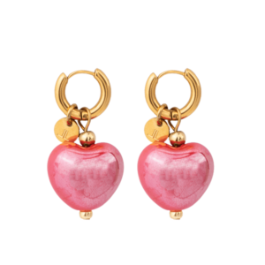 earrings heart no 7