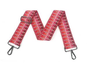 Roze new zigzag schouderband