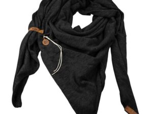 shawl fien zwart