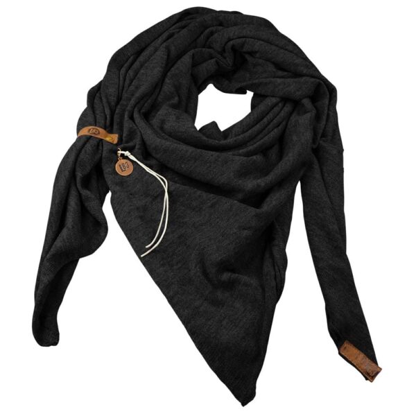 shawl fien zwart