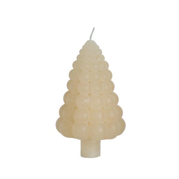 Bubble Tree Candle Creme