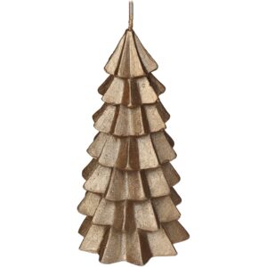 Candle Tree Wax Gold