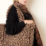 Luipaard teddy tas Beige