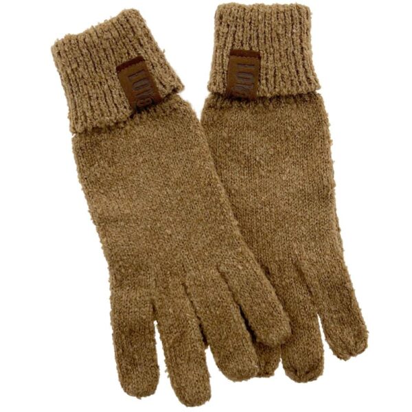 Handschoen Roos Camel