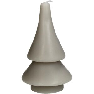 Candle Xmas Tree Wax Ivory