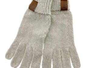 Handschoen Roos Offwhite