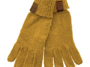 Handschoen Roos Oker