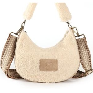 Natural teddy crossbodytas Lok